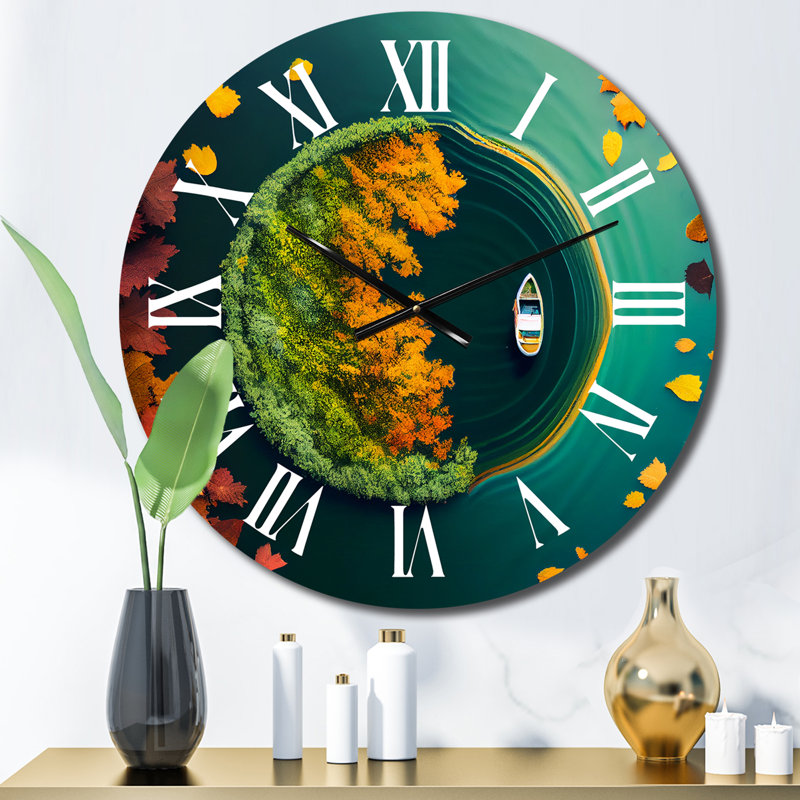 Horloge murale Arial View, Petit