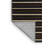 Machine Washable Horizontal Stripes Gray Area Rug-1953818799