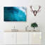 Wave Against Swanbourne Beach In Abstract - Wrapped Canvas-55299330