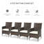 Gamino Patio Dining Side Chair with Cushion-457646773