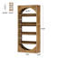 70.8-inch Tall Bookshelf, Farmhouse Style