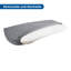 Coussin causeuse en oléfine - gris foncé-1931940295