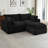 Cloud Sectional Couches For Living Room, Convertible L-Shape Sofa With Ottoman For Ultimate Comfort And Space Efficiency-1294925299