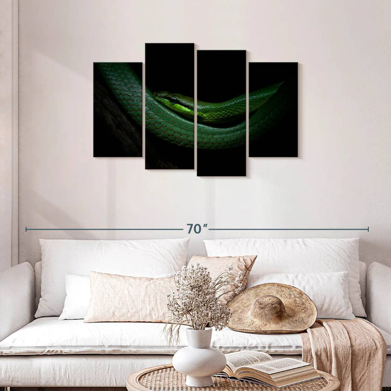 Mamba, 27" H x 43" W