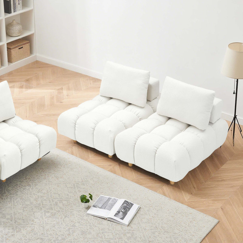 Canapé 60 po, Beige