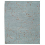 Iceplum Handmade Wool Floral Area Rug
