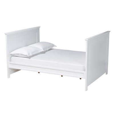 Ceri Classic And Traditional White Finished Wood Twin Size Daybed -  Red Barrel StudioÂ®, 9A90D764FE564D98B6FAF5A55E10BCAC