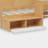 Twin Size Multi-functional Wooden Daybed with Storage Shelves and Lockers and Study Desk Set, including Matching Stool-327042788