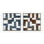 Patchwork 5 & 6, Set of 2 by Marco Marella for Studio M - Framed Wall Art-622772832-622772833-622772834