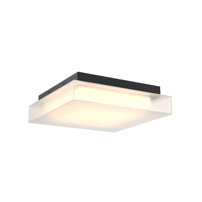 DALSLighting Glass LED Flush Mount | Wayfair