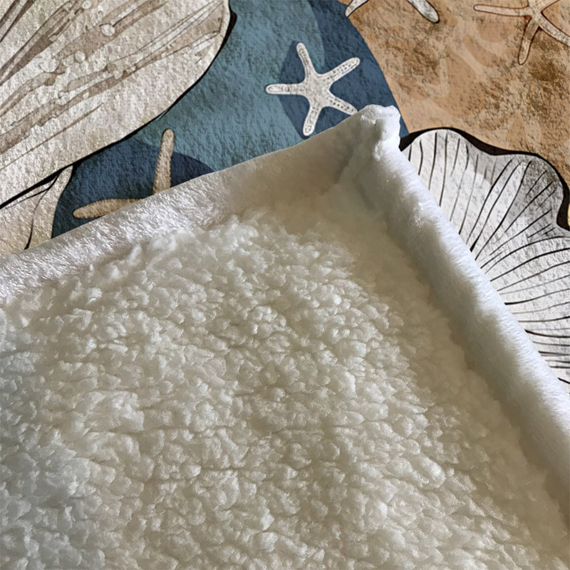 Throw Blanket, 51" W x 60" L