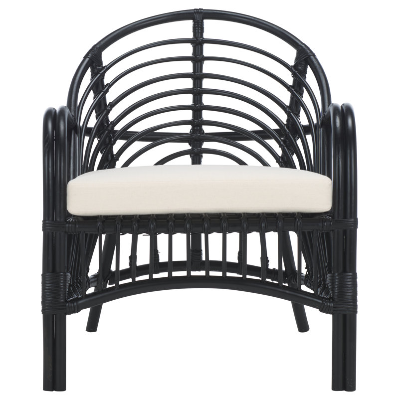 Coltan Accent Chair W/ Cushion, Black