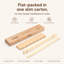 Lit plateforme Minimalist Mortise-and-Tenon-512233188