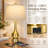 26" Bedside Table Lamp with 3-Way Touch Control, USB-A & USB-C Charging Ports and LED Bulbs Included-2055951157