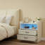 65cm W Particle Board / Chipboard Bedside Table
