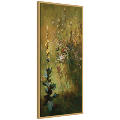 «Mullein 1887 Jan Stanislawski» par Nostalgia Prints, reproduction d'art sur toile encadrée
