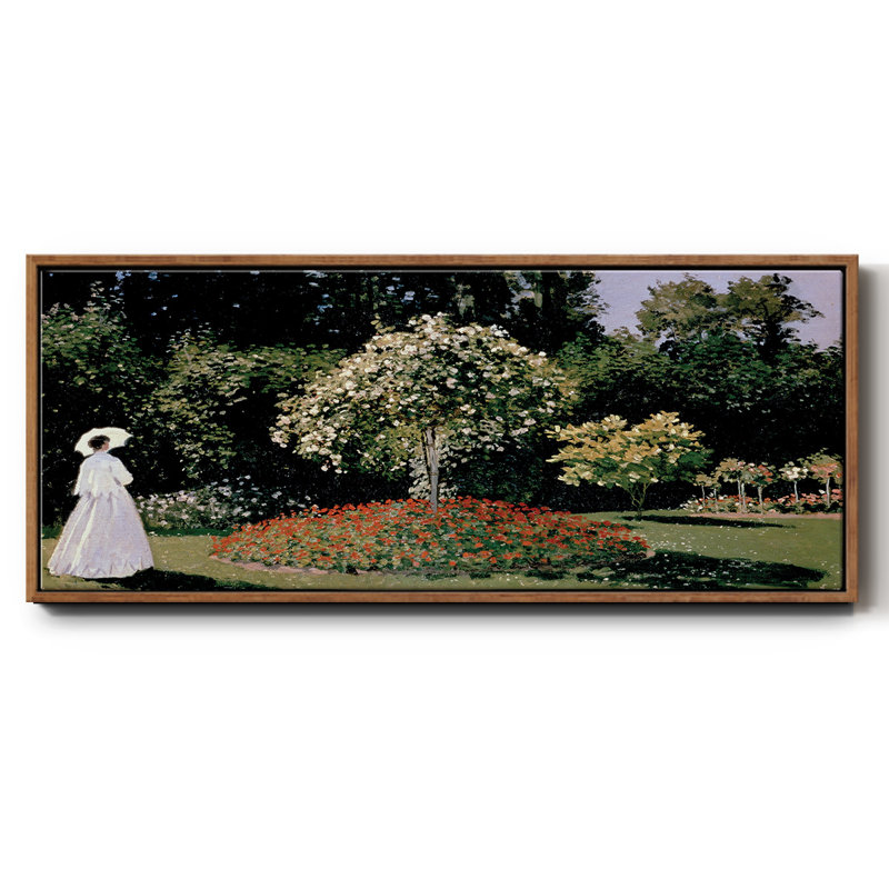 Monet - Toile encadrée, H 20 po x l 50 po