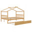 Lit double en bois avec lit gigogne simple-256672552-261925499