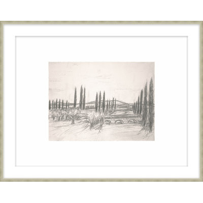 Rolling Landscape 5, reproduction d'art encadrée