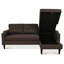 Canapé de rangement avec coussins confortables-389116196