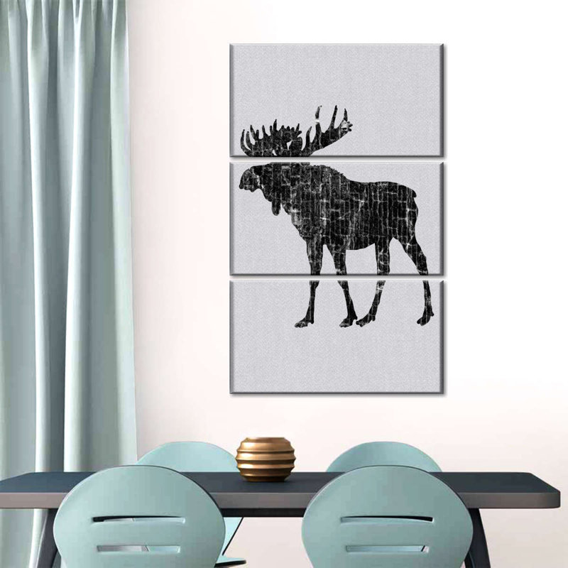 Orignal minimaliste, reproduction sur toile, H 24 po x l 38 po x P 1,25 po