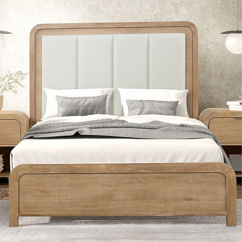 Mobilier de chambre de style transitionnel Bed Bed, Très grand lit