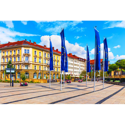 Old Town In Bayreuth - Wrapped Canvas Print