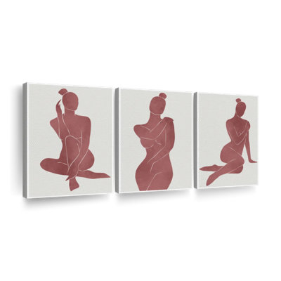 Impression sur toile Minimalist Bare Belle