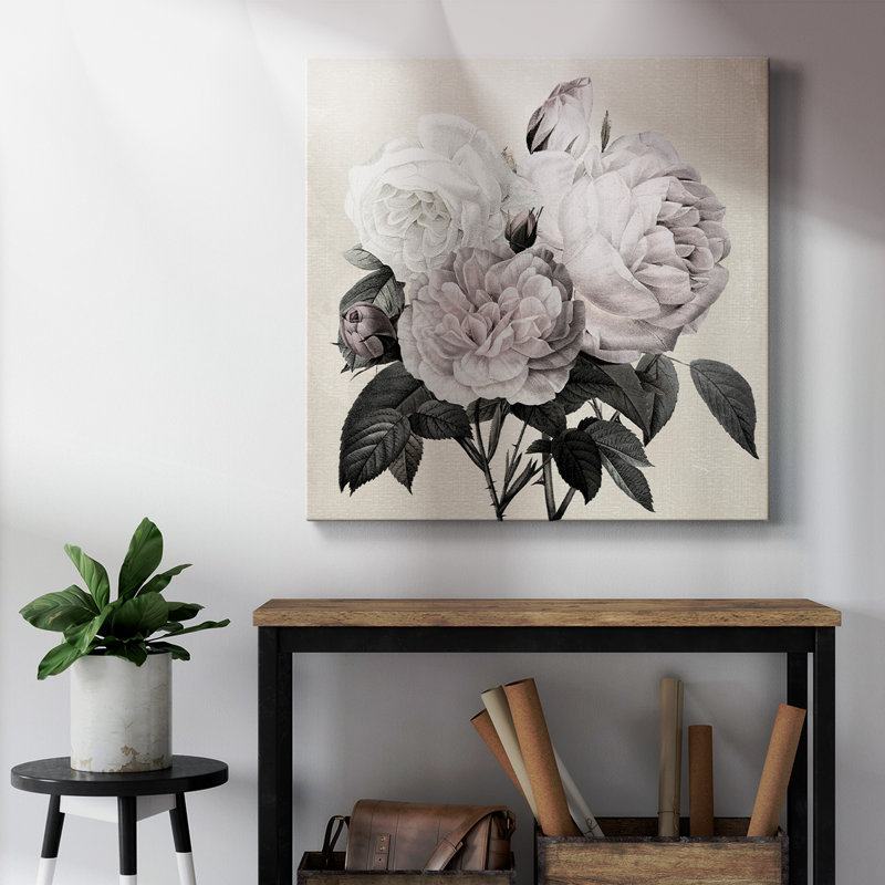 Botanical Arrangement I-Premium, toile tendue avec châssis - prête à être accrochée, H 16 po x l 16 po