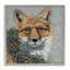 «Fox with Snowy Pinecones», art de la giclée encadrée par Sara G. Designs-1007865329-1007865328