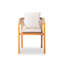 Ensemble de 2 chaises de patio en eucalyptus Bex