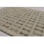 Scandinavian Wool Geometric Area Rug in Beige, Brown, Green
