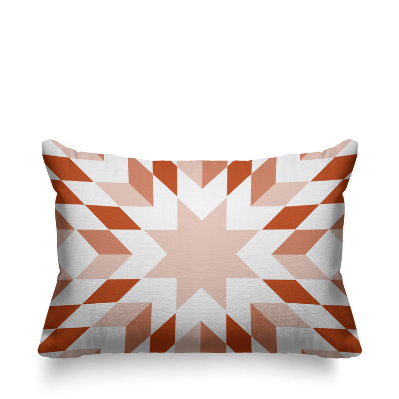 Coussin décoratif intérieur / extérieur Saki Country, Orange