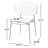 18.5'' H Faux Leather Upholstered Side Chair-453447444-453447442