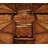 Country Farmhouse Walnut Round Solid Wood Dining Table