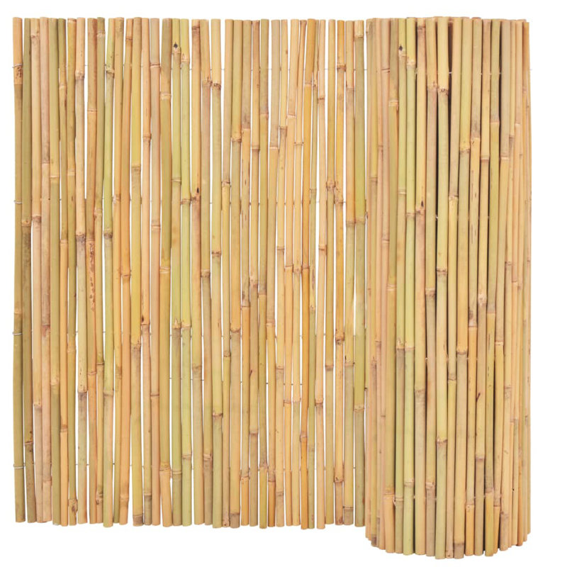 Wilkinson Bamboo Fence Panels Fencing, 100cm H x 300cm W x 1 cm D