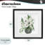 «Rounded Anemones», reproduction d'art sous verre encadrée par Lucille Price-1210424651-1210424650
