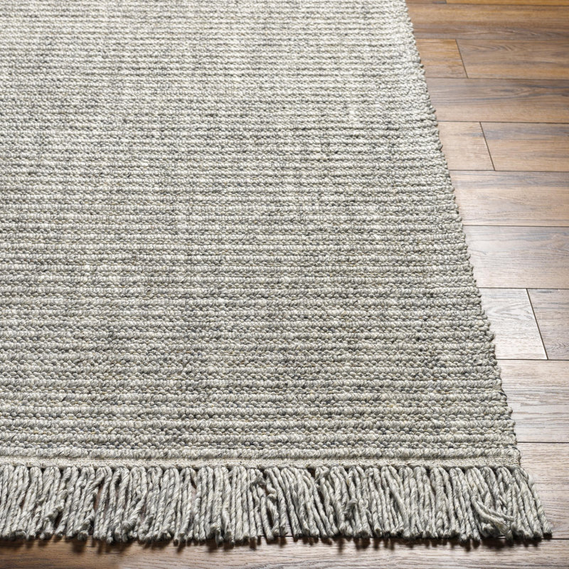 Anacari Area Rug in Gray, Rectangle 2' x 3'
