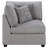 Upholstered Corner Grey