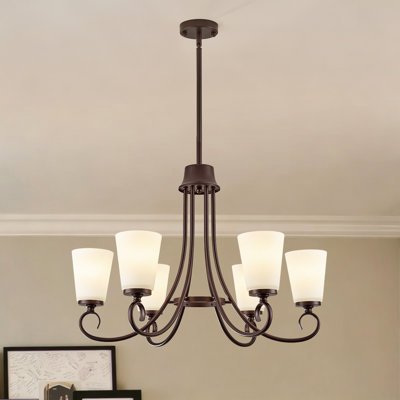 6 Light Dimmable Classic / Traditional Chandelier