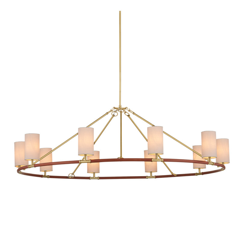 Ellerston Medium Chandelier, 24" H x 63" W x 63" D