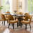 Upholstered Armless Dining Chair With High Back(Set of 2)-1996083188
