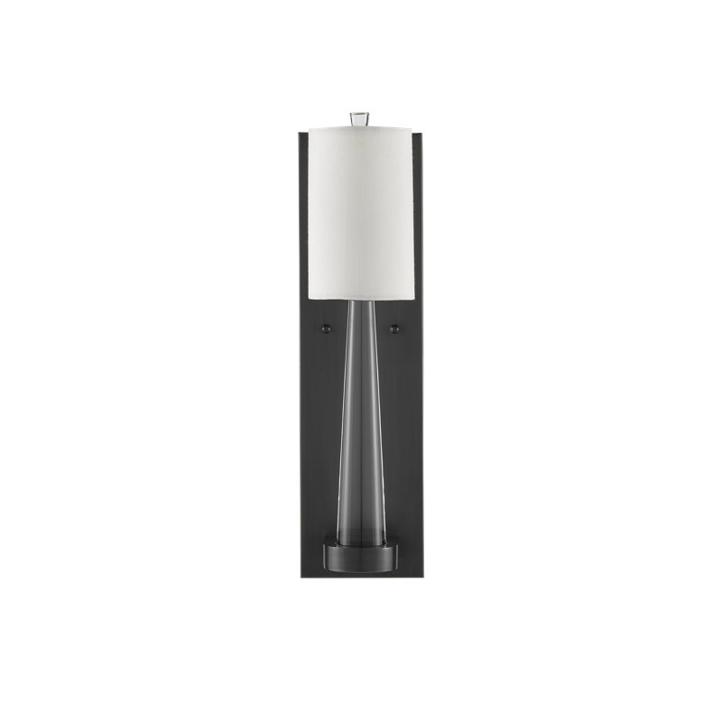 Junia 1 - Light Flush Mounted Sconce, Oil Rubbed Bronze