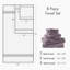 Ensemble de serviettes 100% coton absorbant 800GSM-54645472