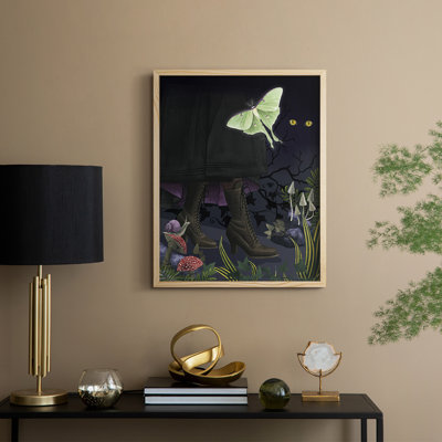Hallowed Forest I Framed Print - Solid Wood