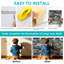 10 x 3 x 3 carreaux de brique autocollant mural papier peint panneau de mousse 13,8 x 15,2 po