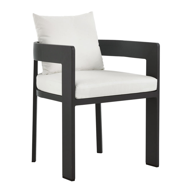 Chaise de patio en aluminium Tahoe, Blanc