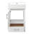 Bathroom Vanity With Ceramic Sink-899656167