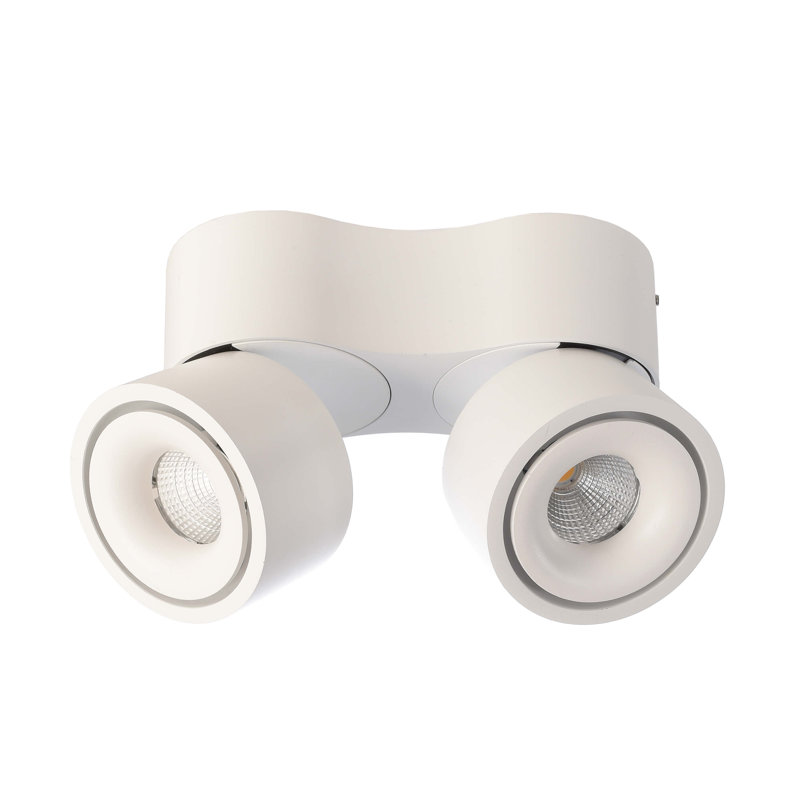 Aluminium LED Spotlight, 9.1cm H x 16cm W x 7.5cm D