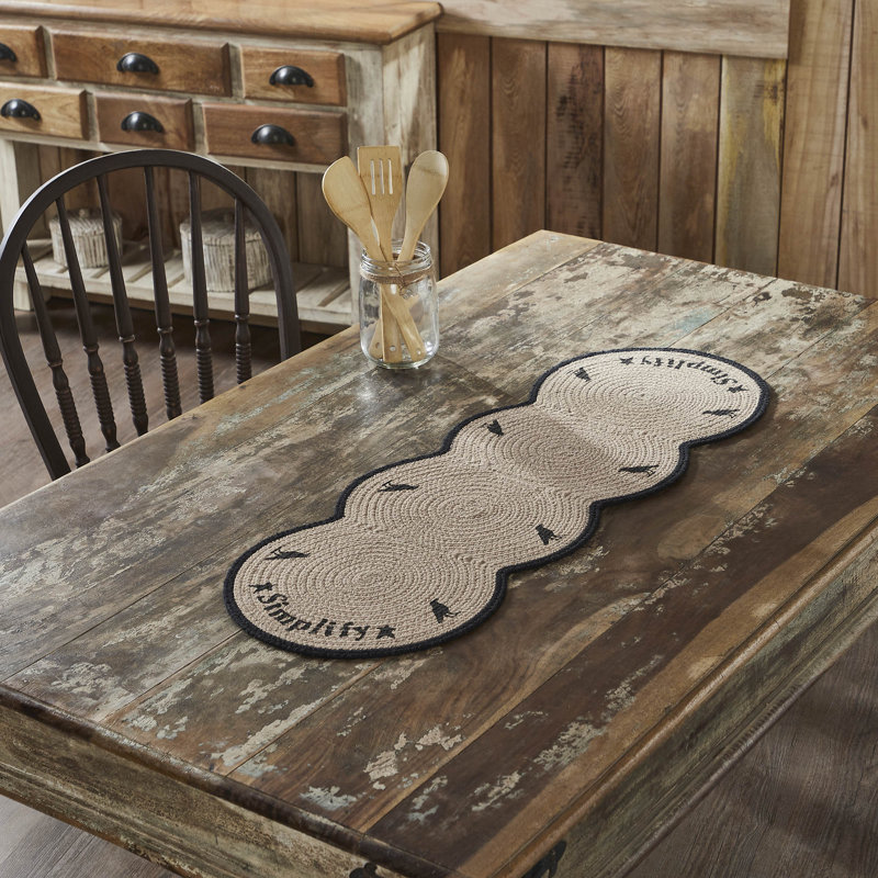 Chemin de table Raven, L 12 po x L 36 po